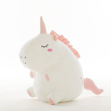 Load image into Gallery viewer, unicorn plush toy fat unicorn doll cute animal stuffed unicornio soft pillow baby kids toys for girl birthday christmas gift