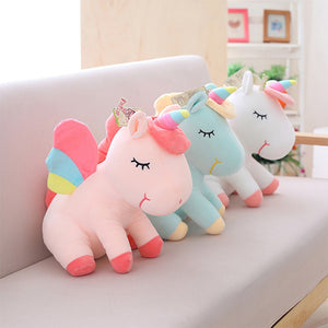 Unicorn Plush Toy Cute Unicorn Doll Cute Animal Stuffed Unicornio Soft Pillow Baby Kids Toys for Girl Birthday Christmas Gift